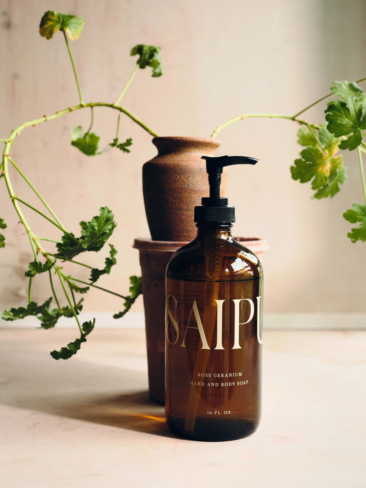 Rose Geranium Liquid Hand and Body Soap